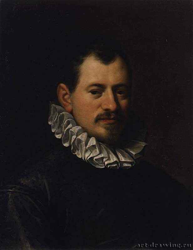 Портрет ювелира J. Bilivert. 1586 - Холст, масло Маньеризм Германия Ахен. Музей Сюрмонда-Людвига