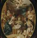 Adoration of the Shepherds. 1591 - Маньеризм Германия Мюнхен, Старая Пинакотека