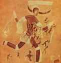 "Белая дама" из Ахарета. 4000 * до н.э. - 140 x 100 смНаскальная живописьАфрикаСахара