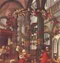 Рождество Богородицы. 1520 - Nativity of the Virgin. 1520 *140,7 x 130 смДеревоВозрождениеГерманияМюнхен. Старая ПинакотекаВероятно, первоначально предназначался для Регенсбургского кафедрального собора