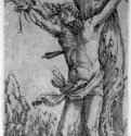 Святой Себастьян. 1511-1512 - 86 х 47 мм. Резцовая гравюра на меди. Берлин. Гравюрный кабинет. Германия.