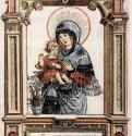 Прекрасная Дева Мария Регенсбургская. 1519 - 340 х 245 мм. Цветная ксилография. Вашингтон (округ Колумбия). Национальная галерея. Германия.