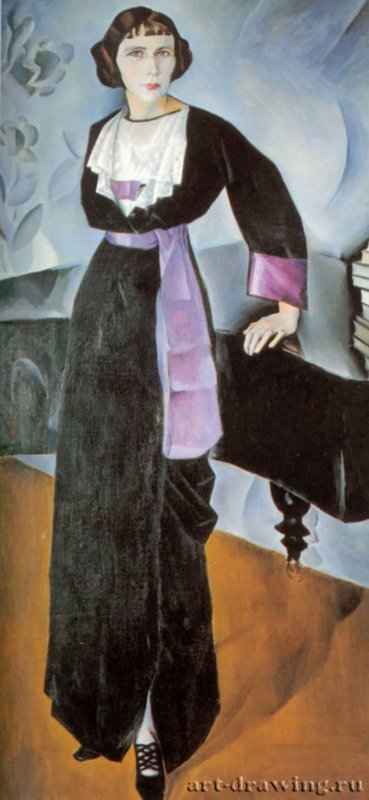 Альтман, Натан Исаевич: Дама у рояля, 1913.