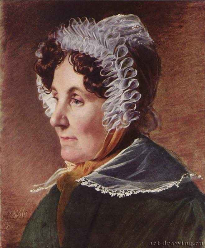 Мать художника. 1836 - The mother of the artist. 1836
47 x 39 смКартон, маслоБидермейерАвстрияВена. Галерея австрийского искусства в Бельведере