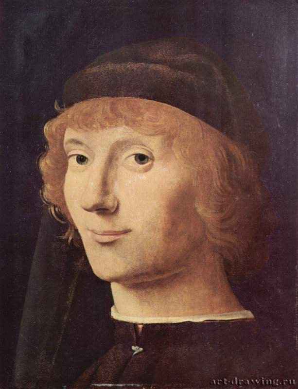 Портрет мужчины. 1470 - Portrait of a Man. 1470
27 x 20,6 смДерево, маслоВозрождениеИталияНью-Йорк. Музей Метрополитен