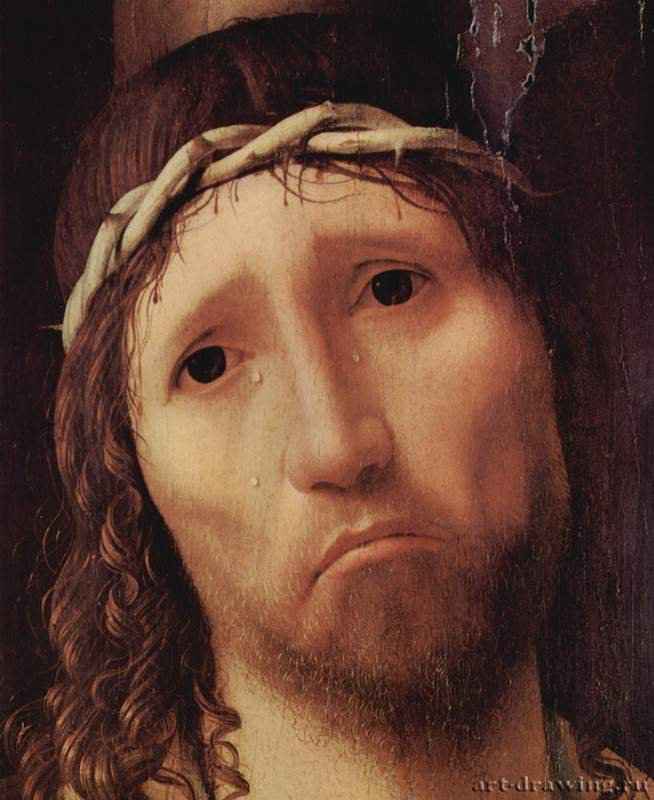 Ecce Homo. Деталь: лицо Христа. 1473 * - Ecce Homo. Detail: face of Christ. 1473 *
Дерево, маслоВозрождениеИталияПьяченца. Городской музей