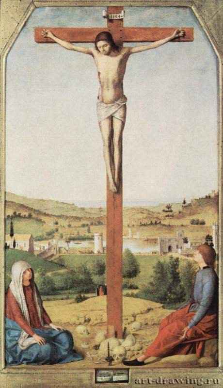Распятие, Мария и Иоанн. 1475 * - Crucifix, Mary and John. 1475 *
42 x 25,5 смДерево, маслоВозрождениеИталияЛондон. Национальная галерея