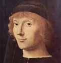 Портрет мужчины. 1470 - Portrait of a Man. 147027 x 20,6 смДерево, маслоВозрождениеИталияНью-Йорк. Музей Метрополитен