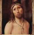 Ecce Homo (Се человек). 1473 * - Ecce Homo (Behold the man). 1473 *48,5 x 38 смДерево, маслоВозрождениеИталияПьяченца. Городской музей
