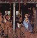 Благовещение, фрагмент. 1474 - The Annunciation, detail. 1474180 x 180 смХолст, маслоВозрождениеИталияСиракузы. Национальный музей, палаццо Белломо