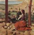 Распятие, Мария и Иоанн. 1475 - Crucifix, Mary and John. 1475Дерево, маслоВозрождениеИталияАнтверпен. Королевский музей изящных искусств