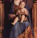 Мадона на троне, фрагмент, Pala di San Cassiano, Венеция. 1475-1476 - Madonna on the throne, fragment, Pala di San Cassiano, Venice. 1475-1476115 x 65 смДерево, маслоВозрождениеИталияВена. Художественно-исторический музей