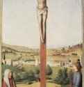 Распятие, Мария и Иоанн. 1475 * - Crucifix, Mary and John. 1475 *42 x 25,5 смДерево, маслоВозрождениеИталияЛондон. Национальная галерея