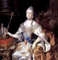 Портрет Екатерины II. 1766 - Portrait of Catherine II. 1766154,5 x 122,5 смХолст, маслоРоссияТверь. Тверская областная картинная галерея