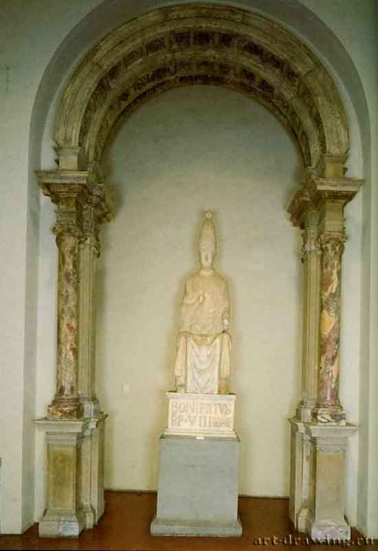 Статуя Бонифация VIII - Флоренция.