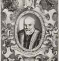 Портрет Улисса Альдрованди. 1596 - 151 х 114 мм. Резцовая гравюра на меди. Лондон. Британский музей, Отдел гравюры и рисунка. Италия.
