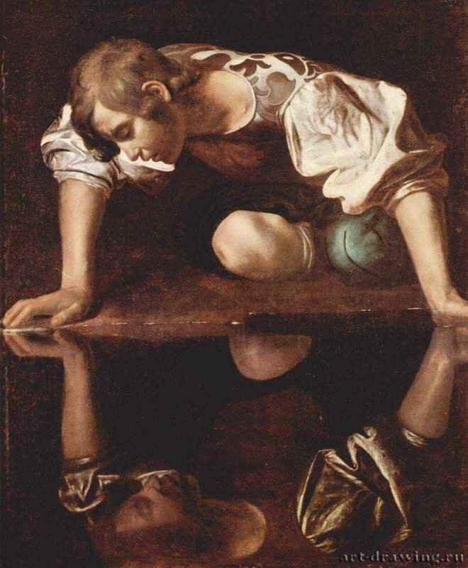 Нарцисс - 1594-1596110 x 92 смХолст, маслоБароккоИталияРим. Национальная галерея античного искусства