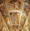 Плафон. 1597-1601 - Фреска. Рим. Палаццо Фарнезе. Италия.