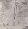 Распятие. 1585 - 143 х 106 мм. Резцовая гравюра на меди. Рим. Национальный институт графики и печати. Италия.