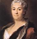 Пожилая дама, 1740 г. - Пастель, бумага; 50 x 40 см. Галерея Академии. Венеция. Италия.