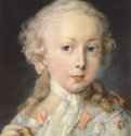 Мальчик из семьи Леблон, 1740 г. - Картон: 34 x 27 см. Рококо. Италия. Венеция. Галерея Академии.