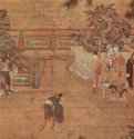 Разрушенная баллюстрада - 12 векШирина 101,5 см смШёлк, тушь, краскиКитайТайвань. Дворцовое собраниеНастенный свиток