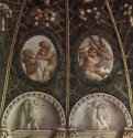 Потолочная фреска в женском монастыре Сан Паоло в Парме, деталь: херувимы - 1519ФрескаВозрождениеИталияПарма. Монастырь Сан Паоло
