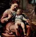 Мария с корзиной - 1525-1526 *34 x 25 смДерево, маслоВозрождениеИталияЛондон. Национальная галерея