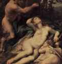 Юпитер и Антиопа - 1528 *190 x 124 смХолст, маслоВозрождениеИталияПариж. Лувр