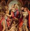 Мадонна св. Георгия - 1530-1532285 x 190 смХолст, маслоВозрождениеИталияДрезден. Картинная галерея