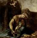 Цыганская мадонна - 1517 *39 x 47 смХолст, маслоВозрождениеИталияНеаполь. Национальная галерея Каподимонте