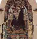 Мадонна, фрагмент - 1472400 x 250 смФрескаВозрождениеИталияБолонья. Церковь святой Марии дель Бараччано