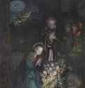 Рождество - 1520 *30 x 23 смДерево, маслоВозрождениеГерманияДрезден. Картинная галерея