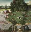Курфюрст Фридрих Мудрый охотится на оленей - 152980 x 114 смДерево, маслоВозрождениеГерманияВена. Художественно-исторический музей