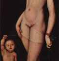 Венера и Амур - 1530 *126,7 x 62 смДерево, маслоВозрождениеГерманияБерлин. Картинная галерея