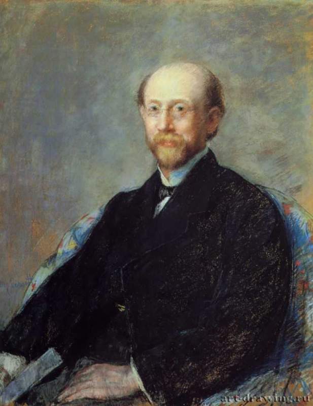 Моисей Дрейфус, 1879 г. - Бумага, пастель. Музей Пти Пале. Париж. Франция, США.