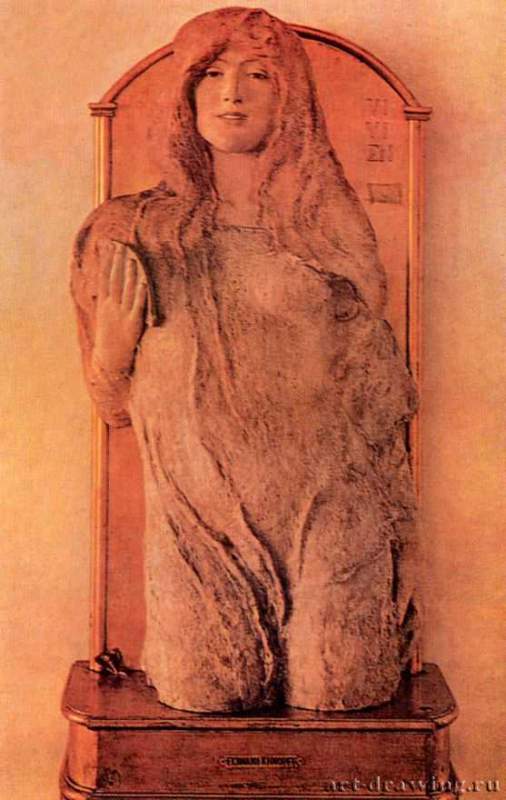 Вивьен, 1898 г. - Гипс. Вена. Музей истории искусства.