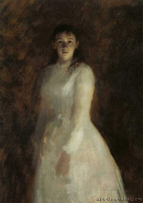 Женский портрет - 188580,4 x 53,5 смХолст, маслоРеализмРоссияМосква. Государственная Третьяковская галерея