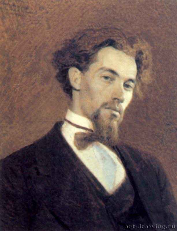 Портрет художника К. А. Савицкого.