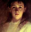 Женский портрет. Фрагмент - 188580,4 x 53,5 смХолст, маслоРеализмРоссияМосква. Государственная Третьяковская галерея