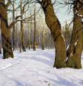 Повеяло весной, 1910 г. - Холст, масло; 81 х 109 см. Россия.