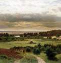 Лесные дали - Холст, масло. Россия.