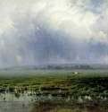 Болото - Холст, масло. Россия.