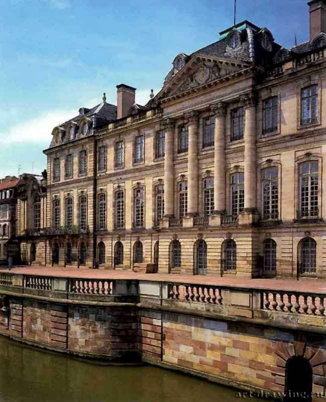 Дворец Роган, 1731-1742.  Страсбург. Франция.