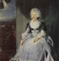 Портрет королевы Шарлотты - 1789-1790239,5 x 147 смХолст, маслоРококо, классицизмВеликобританияЛондон. Национальная галерея