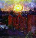 Солнце над крышами. Закат - 192865 х 77 смХолст, маслоАвангардРоссияСанкт-Петербург