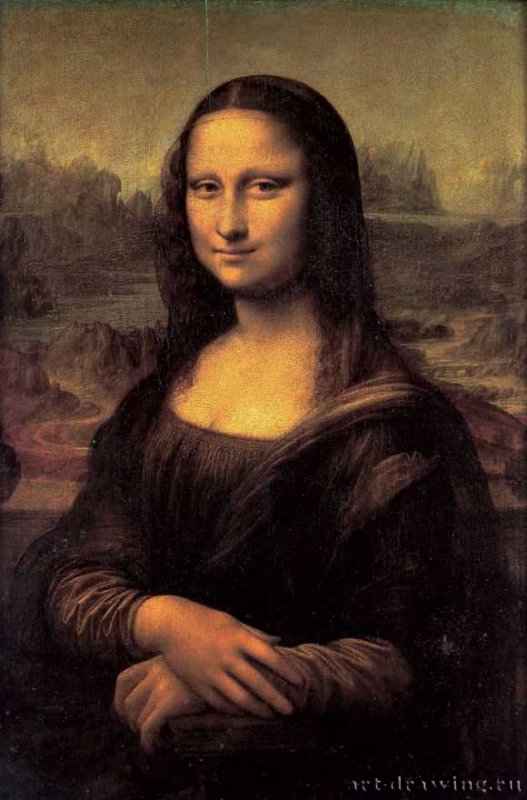 Леонардо да Винчи: Мона Лиза (Джоконда). 1503-1505