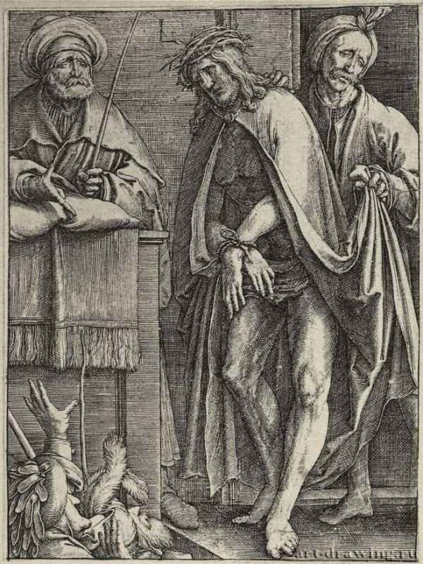 Се человек. 1512-1515 - Резцовая гравюра на меди. Вена. Собрание графики Альбертина. Нидерланды.