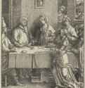 Большая серия "Власть женщин". Саломея с головой Иоанна Крестителя. 1514 - 411 х 290 мм. Ксилография. Нидерланды.