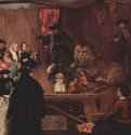 Лев в ярмарочной палатке - 176261 x 50 смХолст, маслоРококоИталияВенеция. Пинакотека Кверини